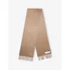 Max Mara Sciarpa Wsdalia In Cashmere Beige  Donna In Beige Shaded