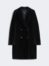 Max Mara Wool And Alpaca Midi Coat In Multi