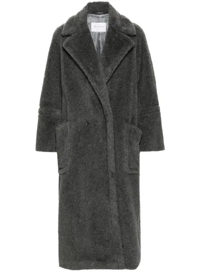 Max Mara Wool And Alpaca Teddy Oversized Coat