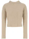 Max Mara Crewneck In Neutrals