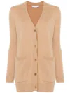 Max Mara Sequin Embellished Wool Cashmere Cardigan