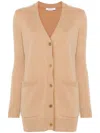 Max Mara Sequin Embellished Wool Cashmere Cardigan