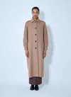Max Mara Wool-and-cashmere-blend Coat In Beige