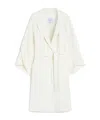 Max Mara Wool And Cashmere Cloth Coat In White