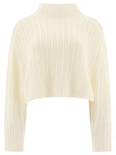 Max Mara Hodeida Cardigan In White