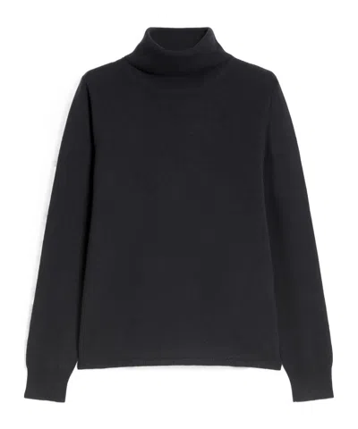 MAX MARA WOOL AND CASHMERE HIGH-NECK SWEATER