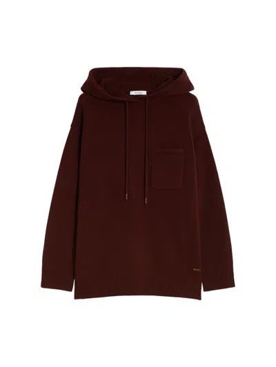 MAX MARA WOOL AND CASHMERE HOODIE