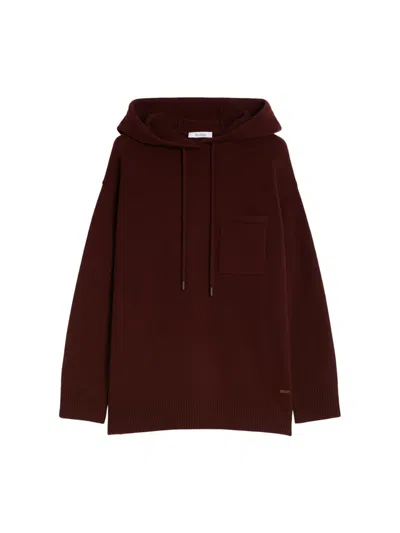 MAX MARA WOOL AND CASHMERE HOODIE
