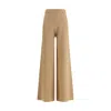 Max Mara Wool And Cashmere Judy Pants In Nude