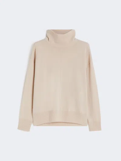 Max Mara Wool And Cashmere Jumper In Pink