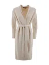 Max Mara Women Gestro Wool And Cashmere Coat With Belt