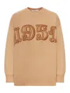 Max Mara Wool-and-cashmere-blend Sweater In Brown