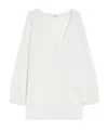 Max Mara Wool And Cashmere Pullovers In White