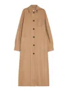Max Mara Wool-and-cashmere-blend Coat In Brown