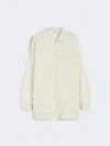 Max Mara Bull Oversized Cashmere Cardigan In White