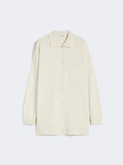 MAX MARA WOOL AND CASHMERE SHIRT JACKET