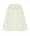 Max Mara Cashmere Wool Sweatshirt In White