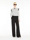 Max Mara Wool And Cashmere Soft Gilet In White