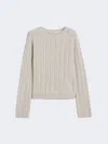 Max Mara Wool And Cashmere Sweater In Sand