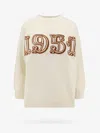 Max Mara Wool And Cashmere Sweater With Frontal Logo
