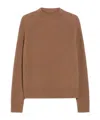 Max Mara Wool And Cashmere Sweaters In Brown