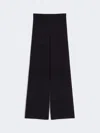 Max Mara Wool And Cashmere Trousers In Black