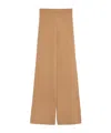 Max Mara Wool And Cashmere Trousers In Brown