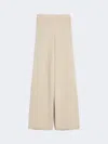 Max Mara Wool And Cashmere Trousers In Pink