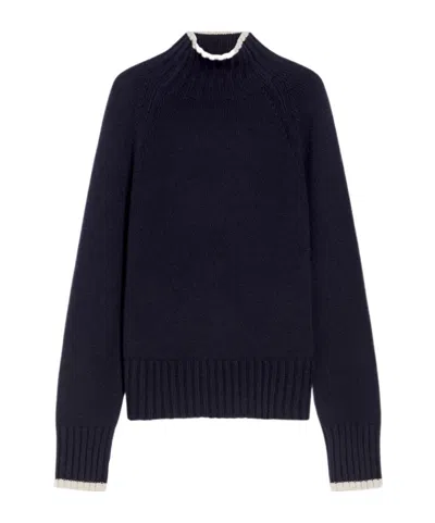 Max Mara Wool And Cashmere Turtlenecks In Black