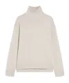 Max Mara Wool And Cashmere Turtlenecks In White