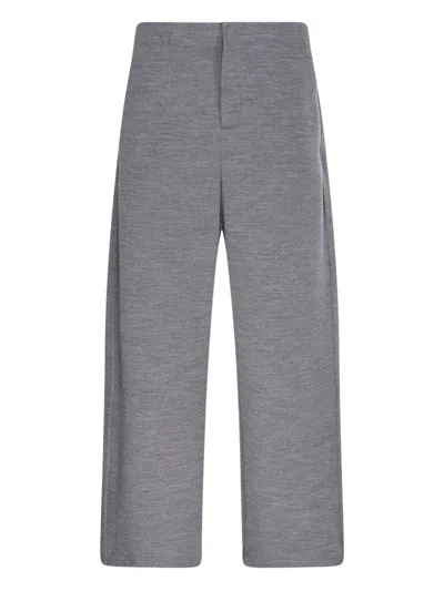 MAX MARA MAX MARA WOOL AND COTTON TROUSERS