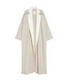 Max Mara Wool And Double Cashmere Coat In Nude