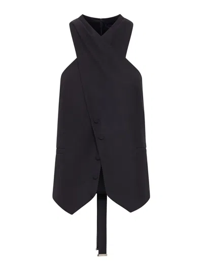 MAX MARA CHALECO - NEGRO