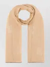 Max Mara Cappuccino Wool Blend Scarf
