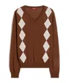 Max Mara Studio Mstdentice Top Chocolate In Brown