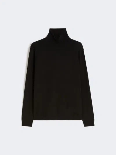 MAX MARA WOOL AND SILK KNIT TURTLENECK
