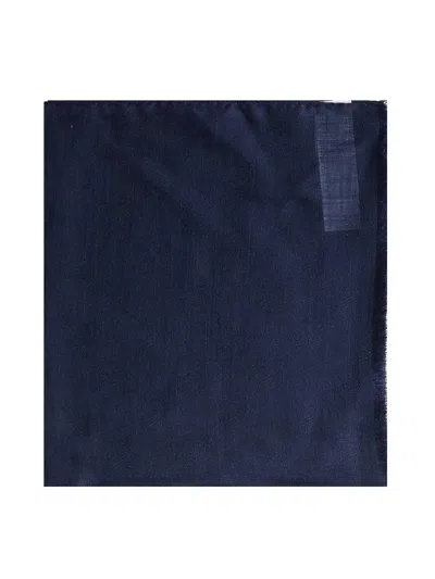 Max Mara Bufanda - Azul In Blue