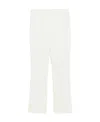 Max Mara Nepeta Ankle-length Trousers In Wool Crepe In White