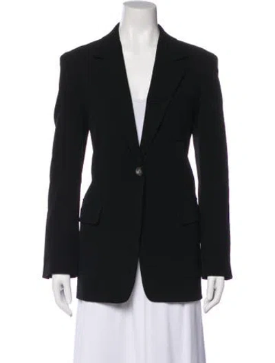 Pre-owned Max Mara Wool Blazer In Black