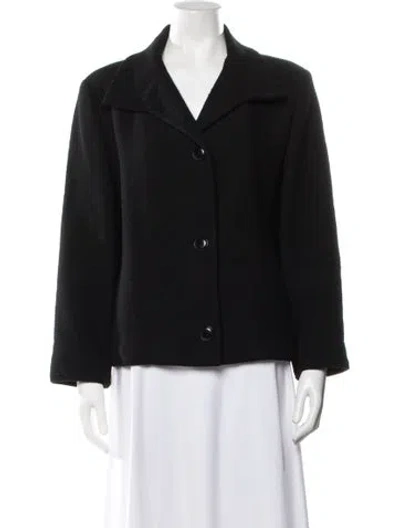 Pre-owned Max Mara Wool Blazer In Black