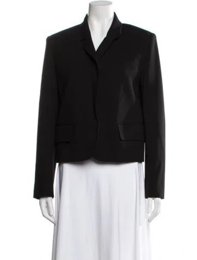 Pre-owned Max Mara Wool Blazer In Black