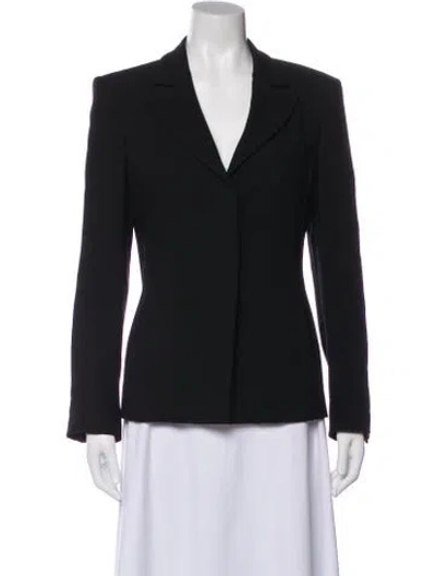 Pre-owned Max Mara Wool Blazer In Blue