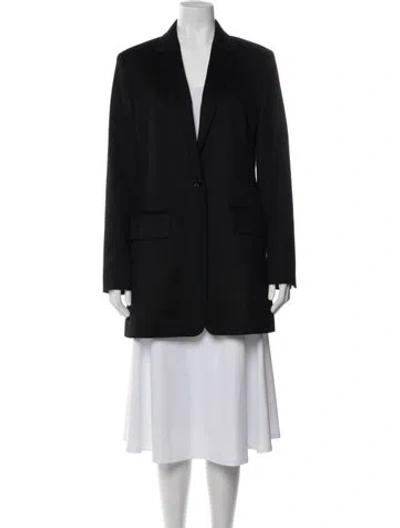 Pre-owned Max Mara Wool Blazer In Blue