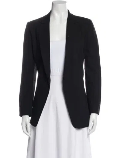 Pre-owned Max Mara Wool Blazer In Blue