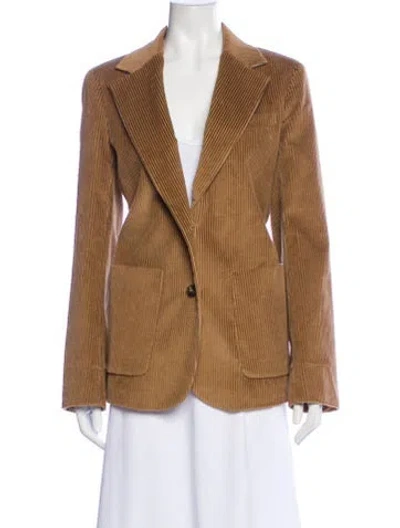 Pre-owned Max Mara Wool Blazer In Brown