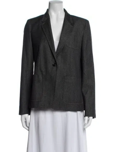Pre-owned Max Mara Wool Blazer In Brown