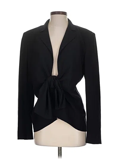 Pre-owned Max Mara Wool Blazer Jacket In Black