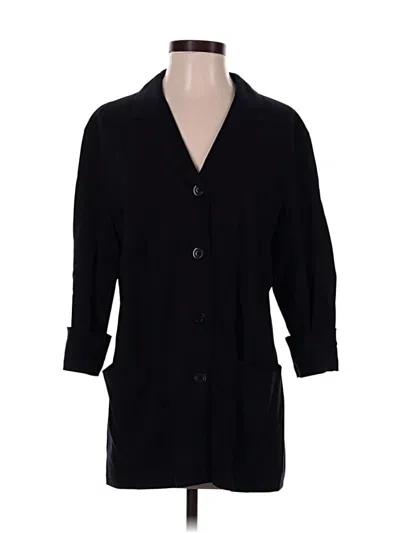 Pre-owned Max Mara Wool Blazer Jacket In Black