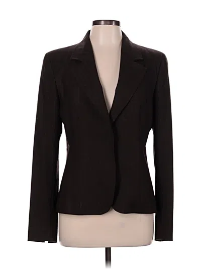 Pre-owned Max Mara Wool Blazer Jacket In Burgundy
