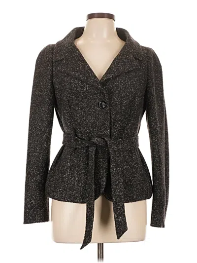 Pre-owned Max Mara Wool Blazer Jacket In Gray